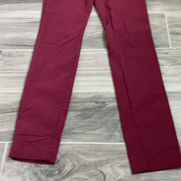 Guess Burgundy Dress Pants Small - Picture 3 of 4